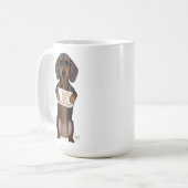 Mug Amour et Dachshund (Devant gauche)
