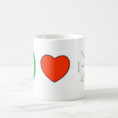 Mug Amour et économie de paix (Centre)