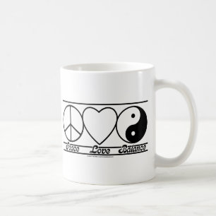 Mug Amour et équilibre de paix