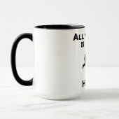 Mug Amour et hockey (Gauche)