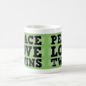 Mug Amour et jumeaux de paix (Centre)