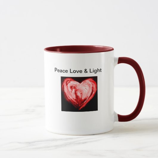 Mug Amour et lumière de paix (Droite)