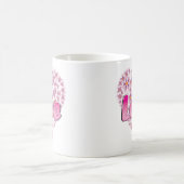 Mug Amour et marguerites roses (Centre)