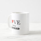 Mug Amour étant retiré (Devant gauche)