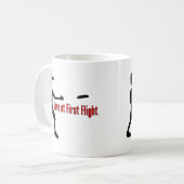 Mug Amour final de frisbee au premier vol (Devant gauche)