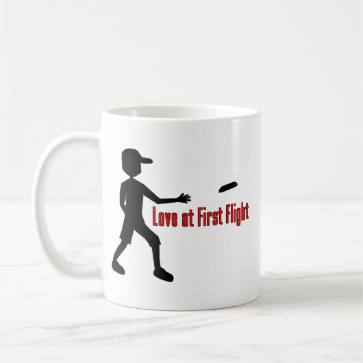 Mug Amour final de frisbee au premier vol (Gauche)