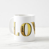Mug AMOUR-Fruits de l'Esprit de Dieu Christain Foi (Devant gauche)