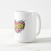 Mug Amour Grace (Devant droit)