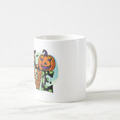 Mug Amour Halloween, Halloween, Effrayant, Costume (Devant droit)