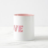 Mug Amour Heureuse Sainte-Valentin (Centre)