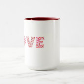 Mug Amour Heureuse Sainte-Valentin (Centre)