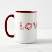 Mug Amour Heureuse Sainte-Valentin (Gauche)