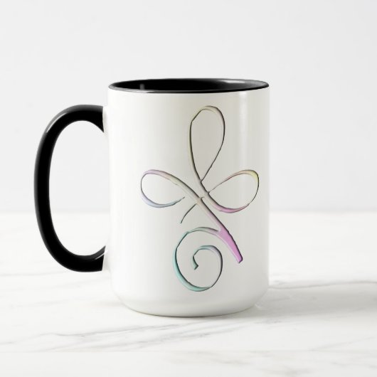 Mug Amour inconditionnel pastel (Gauche)
