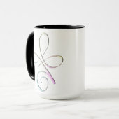 Mug Amour inconditionnel pastel (Devant gauche)
