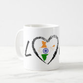 Mug Amour Inde (Devant gauche)