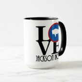 Mug AMOUR Jackson Hole WY 15oz (Devant droit)