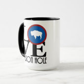 Mug AMOUR Jackson Hole WY 15oz (Devant gauche)
