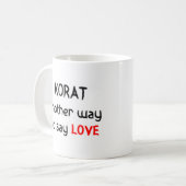 Mug amour korat (Devant gauche)
