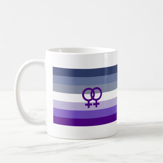 Mug Amour Lesbien Butch Fierté WLW (Gauche)