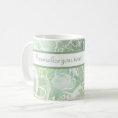 Mug Amour, liebe, kara, cher, käre, querido, texte, ro (Devant gauche)