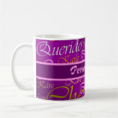 Mug Amour,liebe,kara,cher,käre,querido,texte,rose,fest (Gauche)