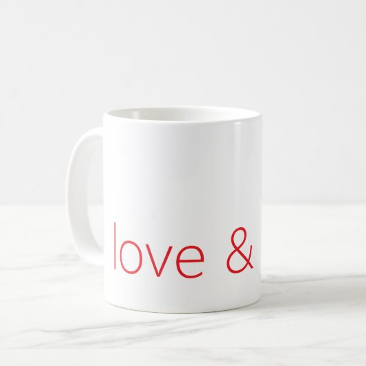 mug amour & lumière (Devant gauche)