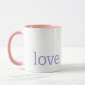 mug amour & lumière (Gauche)