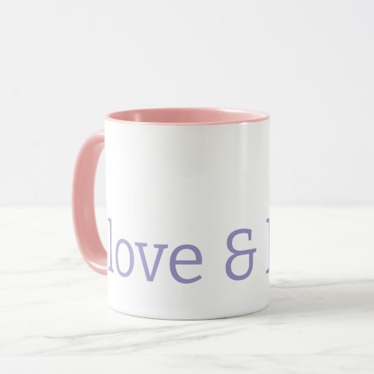 mug amour & lumière (Devant gauche)