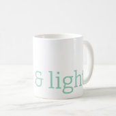mug amour & lumière (Devant droit)
