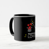 Mug Amour magique - Blanc (Devant gauche)