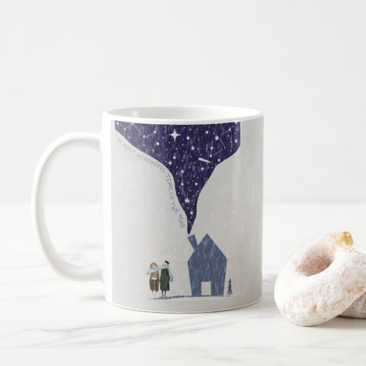 Mug Amour Magique d'Hiver (Avec donut)