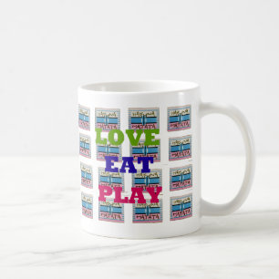 Mug Amour Manger Jouer Hakuna Matata Impression d'Art