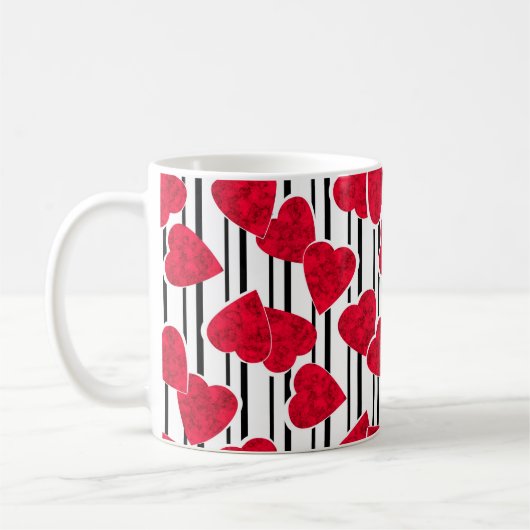 Mug Amour, mariage, Saint Valentin (Gauche)