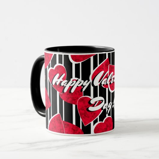 Mug Amour, mariage, Saint-Valentin (Devant gauche)