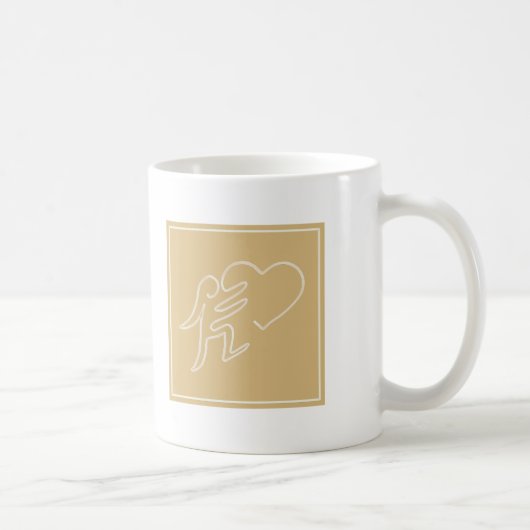 MUG AMOUR (MIEL) (Droite)