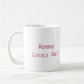 Mug Amour mignon de parents d'éléphant et de maman de (Gauche)