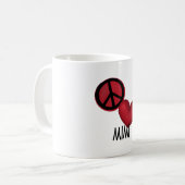 Mug Amour Mimi de paix (Devant gauche)