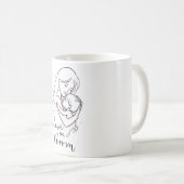 Mug amour minimaliste (Devant droit)