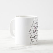 Mug amour minimaliste (Devant gauche)