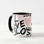 Mug Amour moderne (Devant gauche)