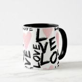 Mug Amour moderne (Devant droit)