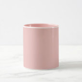 Mug Amour moderne Valentine's Day Initiales personnali (Centre)