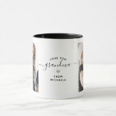 Mug Amour Moderne Vous Grand-mère/Nana/Granny/Autre 2- (Centre)