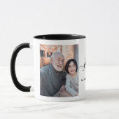 Mug Amour Moderne Vous Grand-Père/Grampy/Autres 2-Phot (Gauche)