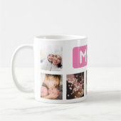 Mug AMOUR MOM | GIRL PINK & GARY BLUE Multi 7 Photo (Gauche)