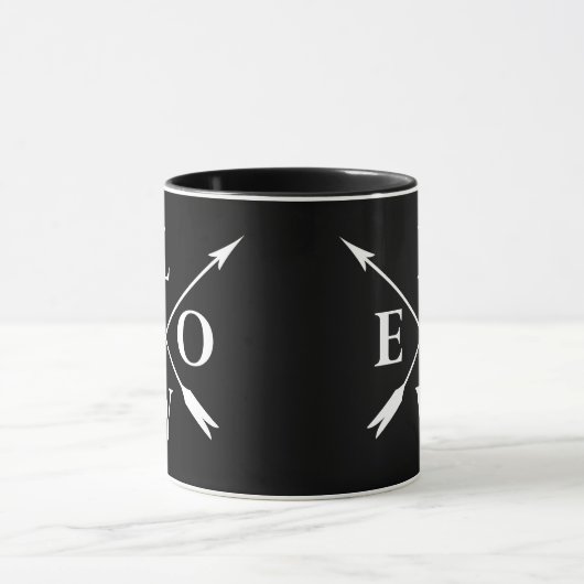 Mug Amour monogramme (Centre)