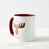 Mug Amour Moosey de Head_I d'orignaux (Devant gauche)