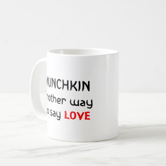 Mug amour munchine (Devant gauche)