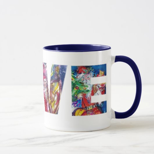 MUG AMOUR / MUSIQUE PÈRE NOËL XMAS (Droite)