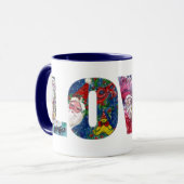 MUG AMOUR / MUSIQUE PÈRE NOËL XMAS (Devant gauche)